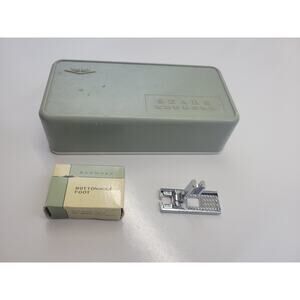 Vtg Kenmore Buttonhole Foot #60855 Japan Sears Roebuck And Co And Simmons-Sears